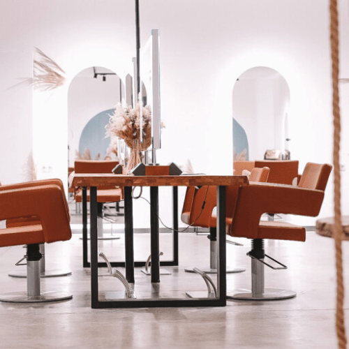 Friseur Lichtkonzept