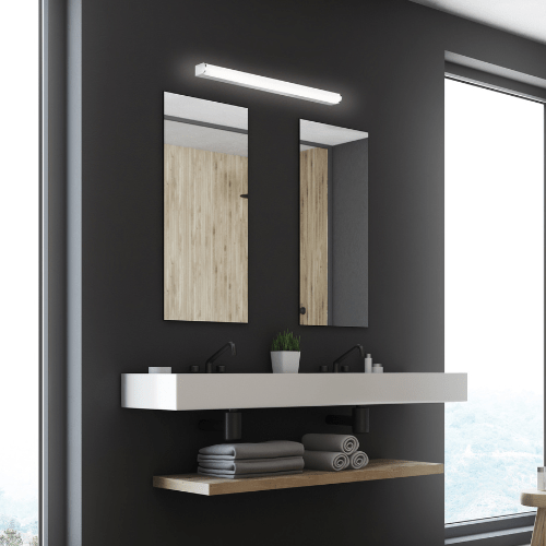 Badezimmer Lichtkonzept