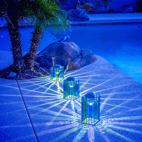 Pool Lichtkonzept